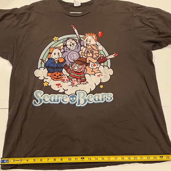 Scare Bears Graphic T-Shirt 2XL - Picture 7 of 9